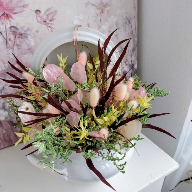 Soupière toute en fleurs